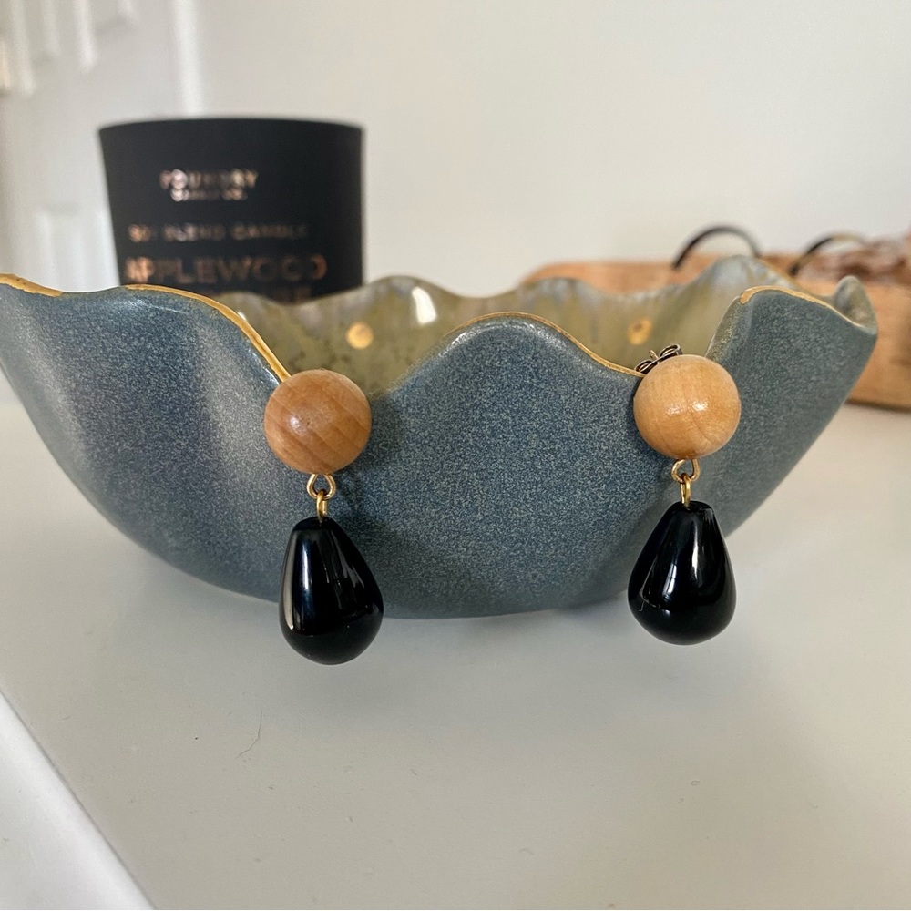 Wooden Earrings from Sophie Monet